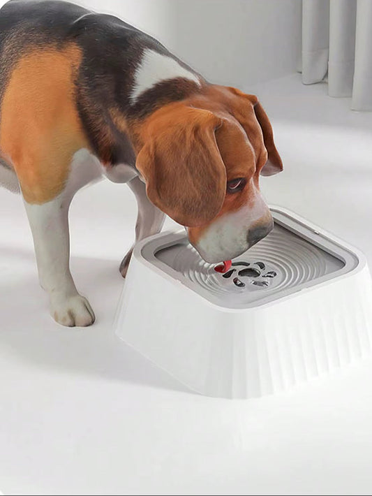 A Dog Drinking Bowl Non-Wetting Mouth Large-Capacity Pet Water Dispenser Anti-Knock Suspension Bowl Water Dispenser Cat Feeding